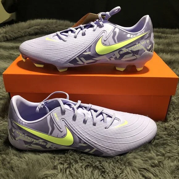 Mens Size 11 Nike Phantom GX II ACAD GF MG NU1 Purple Agate Soccer HF1595 500 - Picture 1 of 6